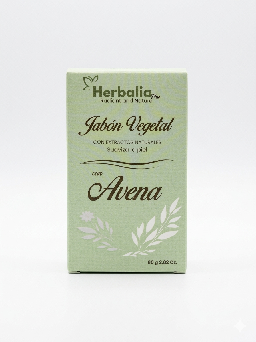 JABON VEGETAL HERBALIA CON AVENA